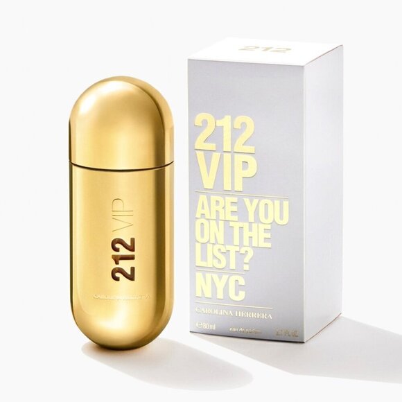 New Carolina Herrera 212 VIP Eau de Parfum 2.7 fl oz/80 ml - Sealed Packaging - Picture 1 of 12